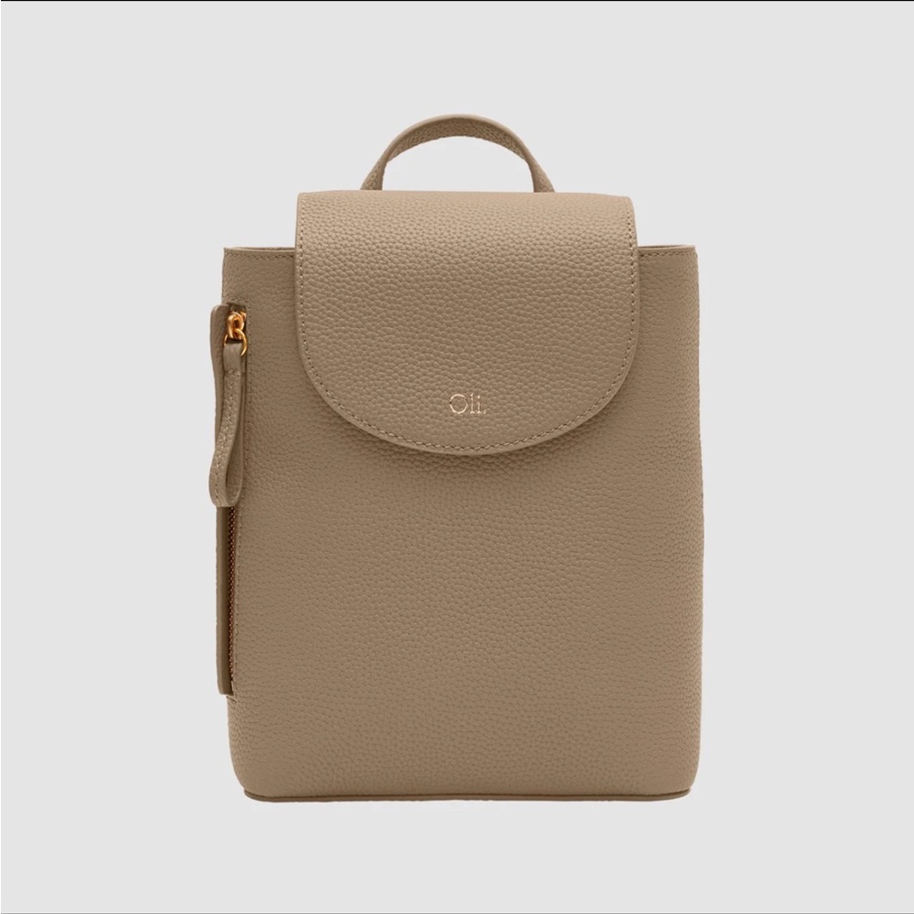 The Daily Edited Leather Mini Backpack